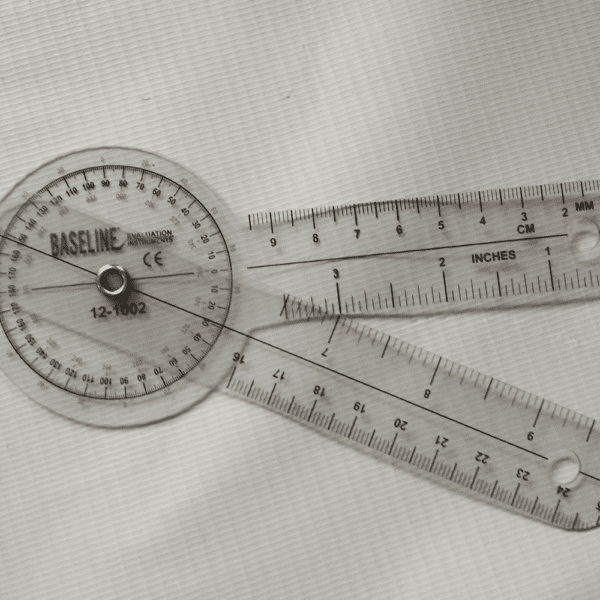 6-inch plastic 360º ISOM goniometer