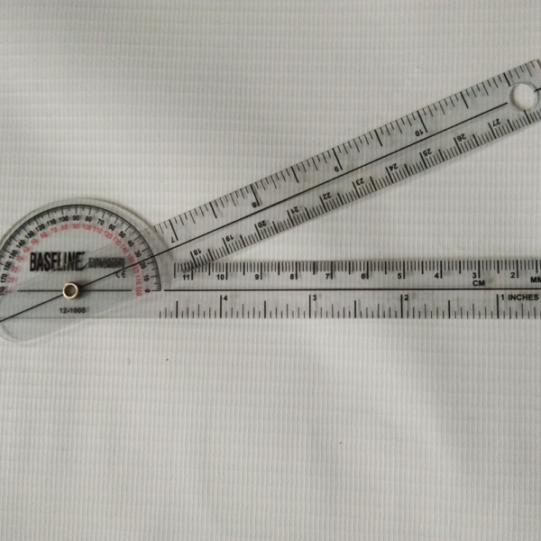 PLASTIC POCKET 180º GONIOMETER