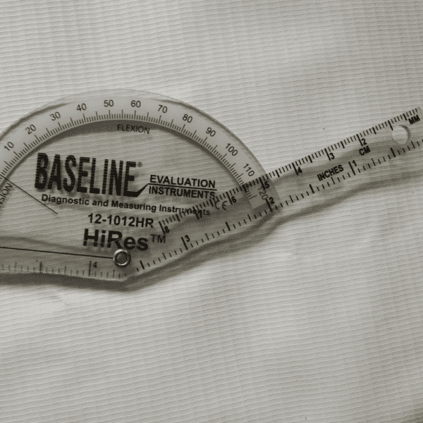 HR HiResTM PLASTIC GONIOMETER FINGER FLEXION / HYPEREXTENSION